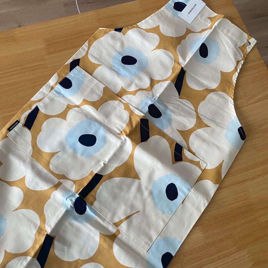 期間限定値下げ　マリメッコ　エプロン