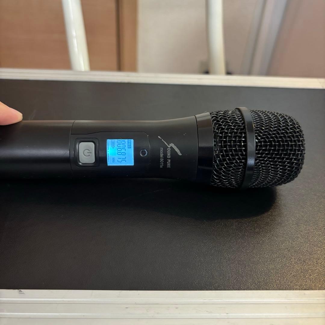 ワイヤレスマイク sound pure サウンドピュア 8011ラックケース1U