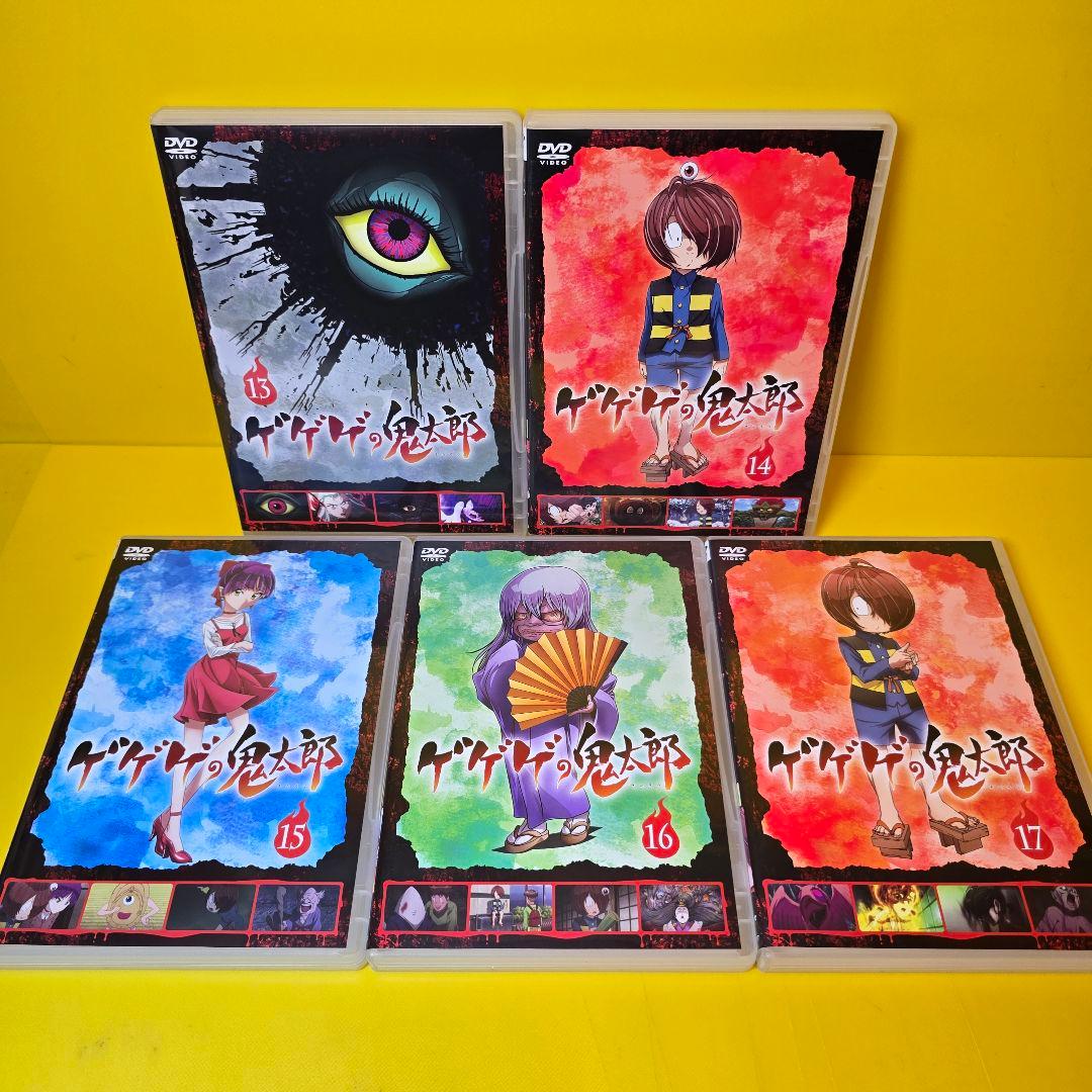 新品ケース交換済　ゲゲゲの鬼太郎 2018、2019TVシリーズ DVD全35巻