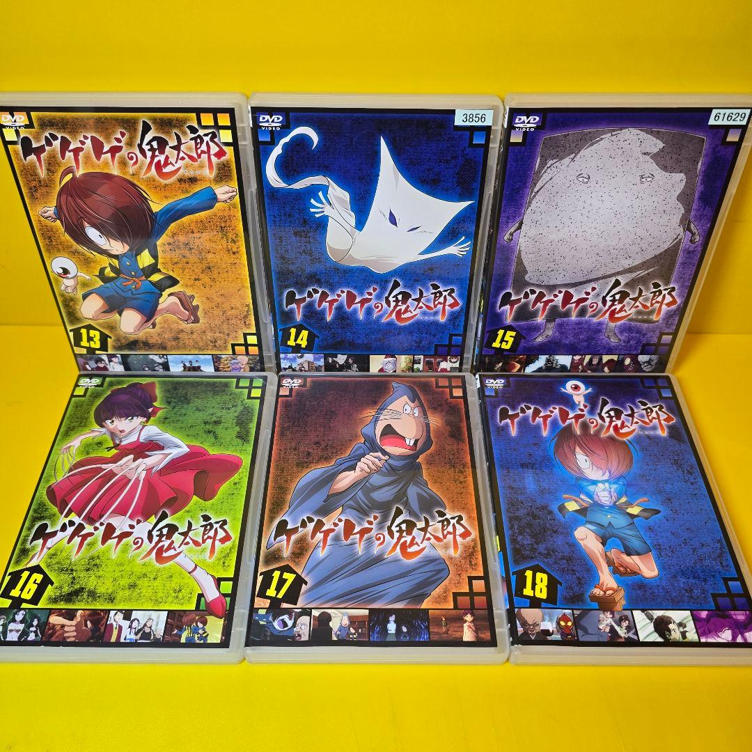 新品ケース交換済　ゲゲゲの鬼太郎 2018、2019TVシリーズ DVD全35巻
