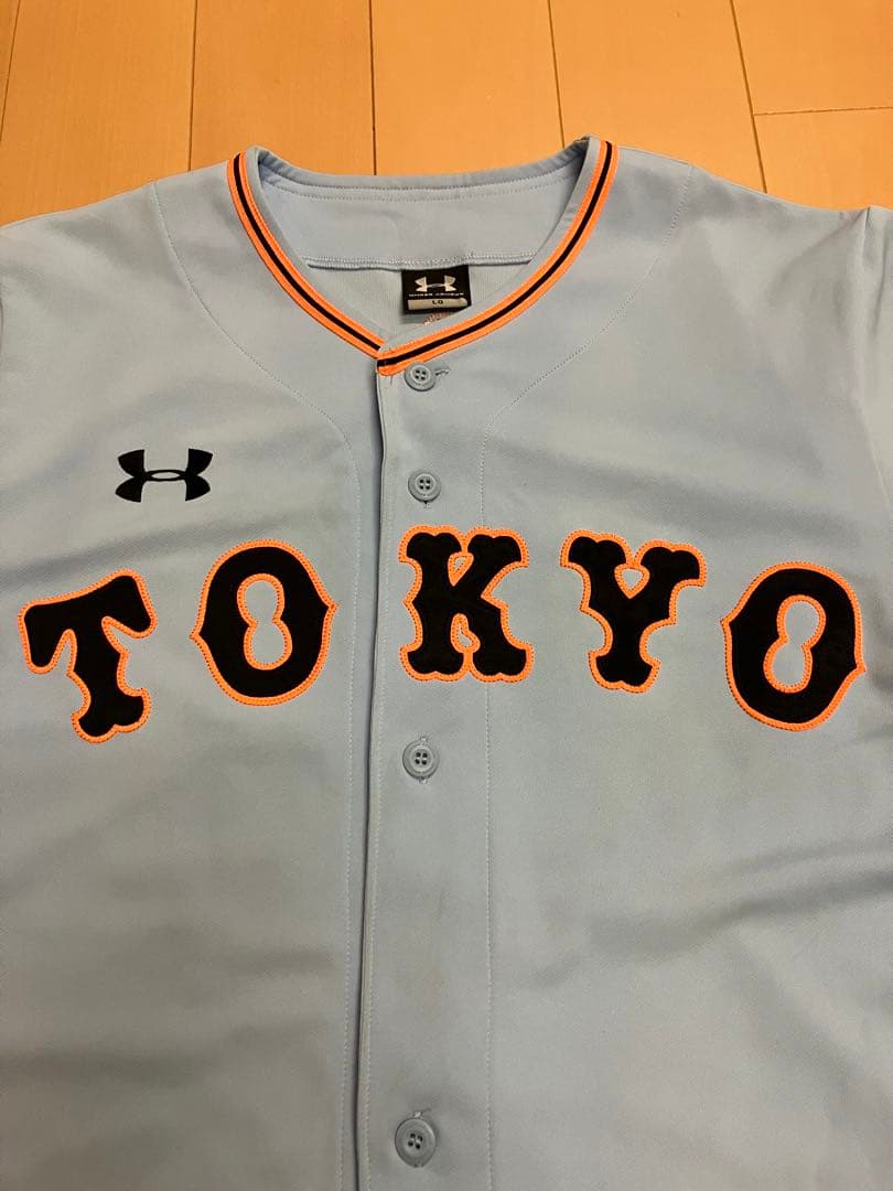 村田修一　読売巨人軍　読売ジャイアンツ　ユニフォーム　ブルー　水色　侍ジャパン