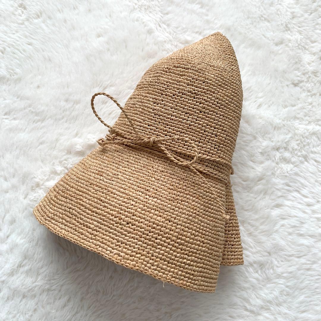 HELEN KAMINSKI ラフィアハット プロヴァンス10 ナチュラル