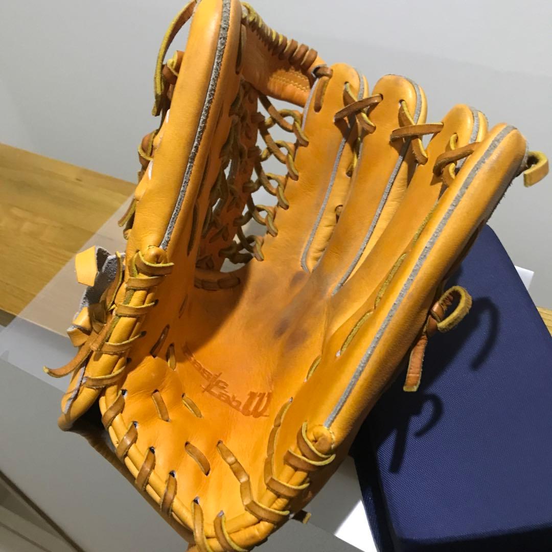 ウィルソン 軟式野球 小指部分2本入れタイプ 外野手用グローブ