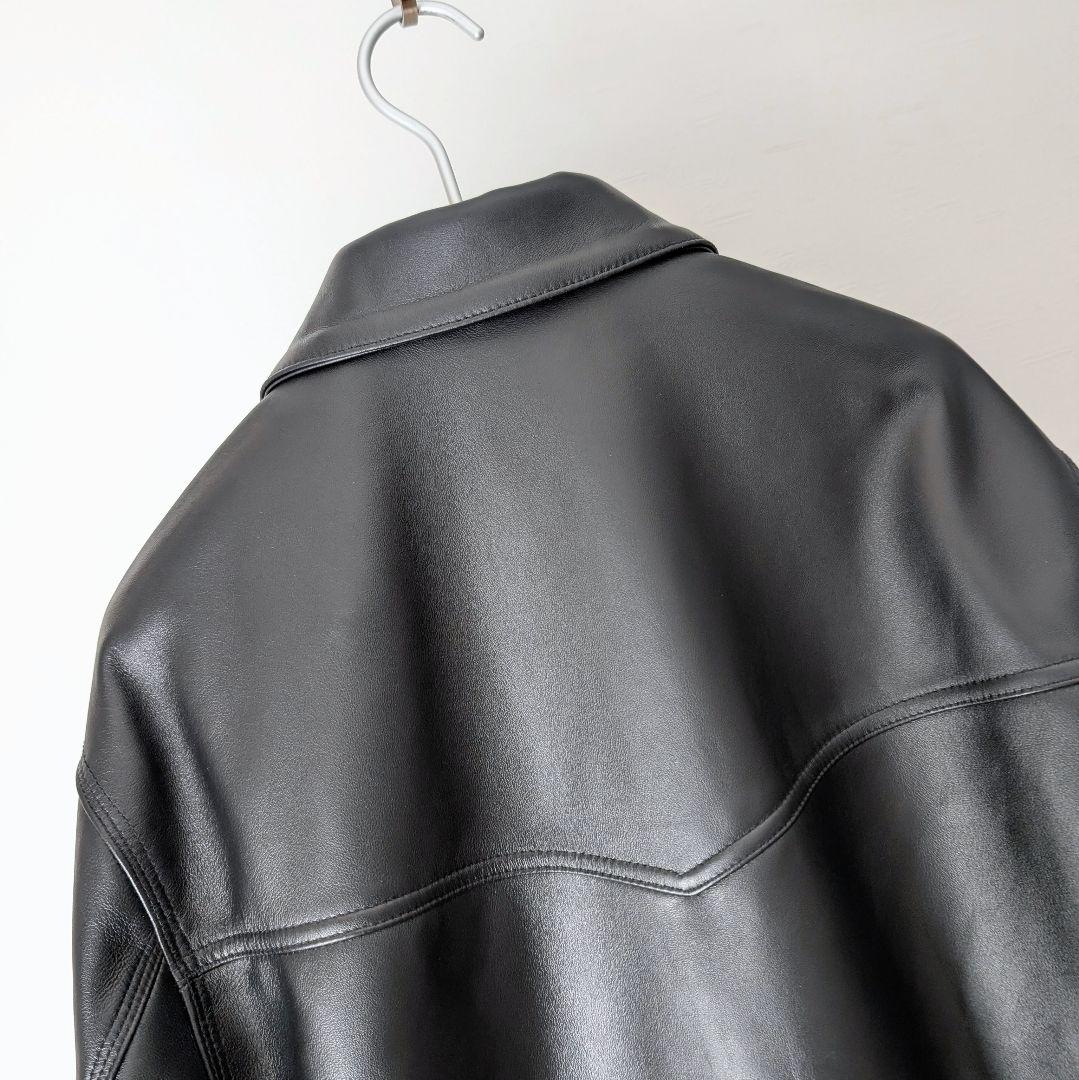 417 EDIFICE シープレザージャケット サンタフェジャケット