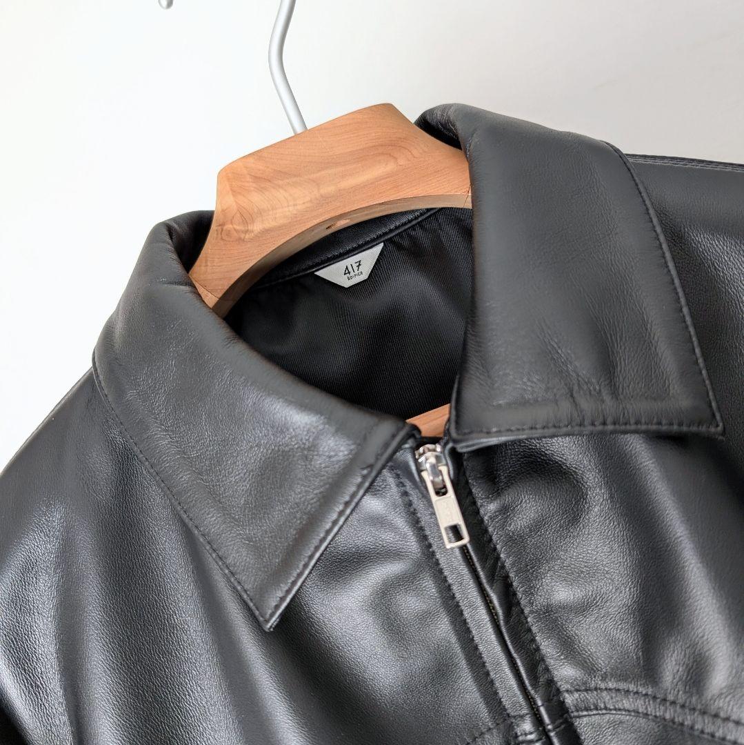 417 EDIFICE シープレザージャケット サンタフェジャケット