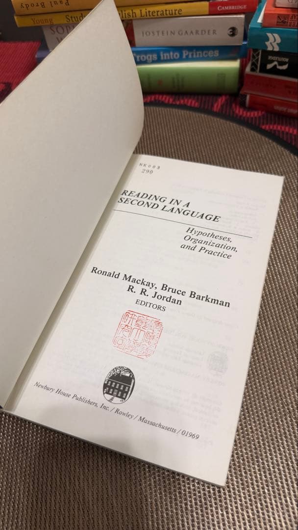 希少　Reading in a Second Language