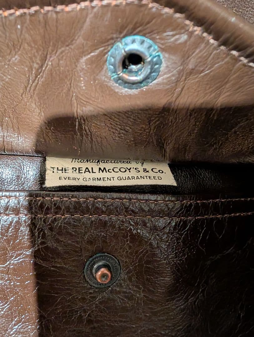 THE REAL McCOY'S★リアルマッコイズ★A-2 ★サイズ42★赤リブ