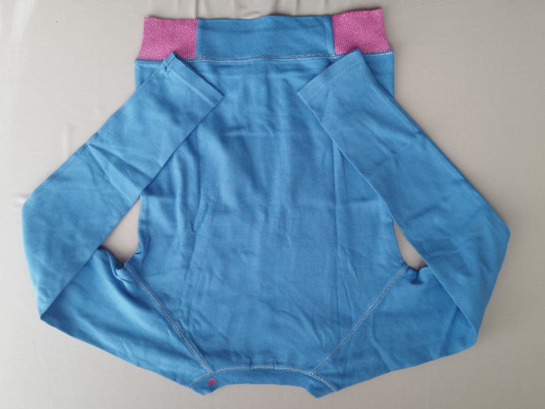 Y2K チアリーダーセットアップ　ブルー　150cm