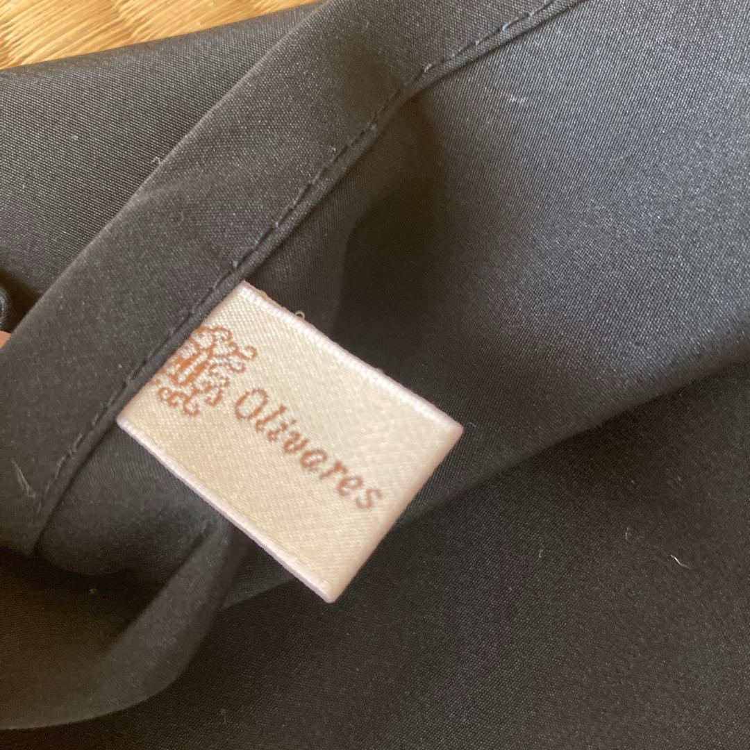 フラメンコ マントンシージョ 黒 × ゴールドベージュ 花柄刺繍 スペイン製