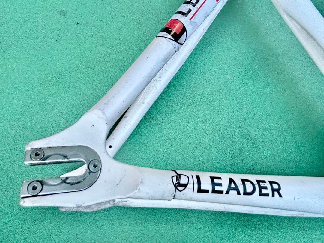 【リーダーバイク/LEADER735フレーム】割れ有！要確認品★サイズL