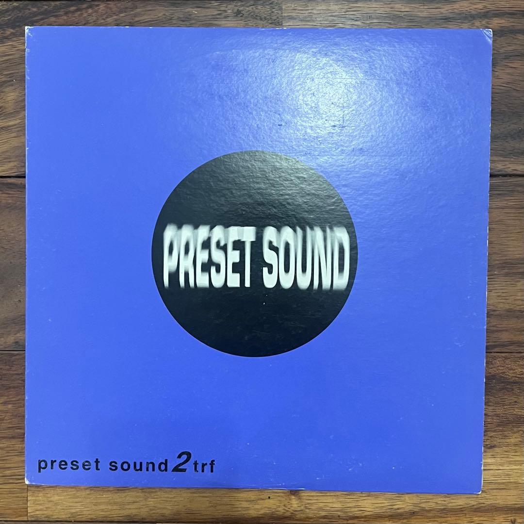激レア trf PRESET SOUND レコード 3枚セット 小室哲哉