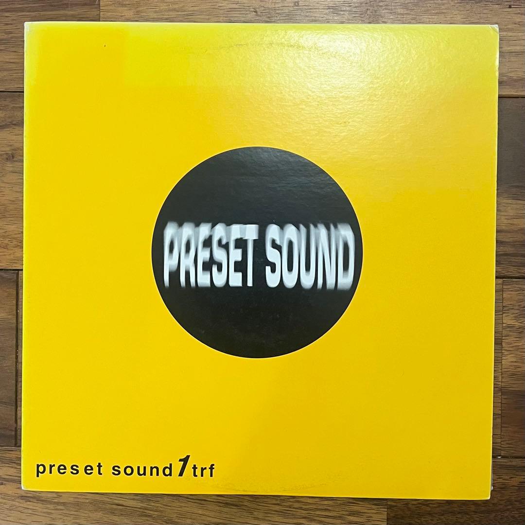 激レア trf PRESET SOUND レコード 3枚セット 小室哲哉