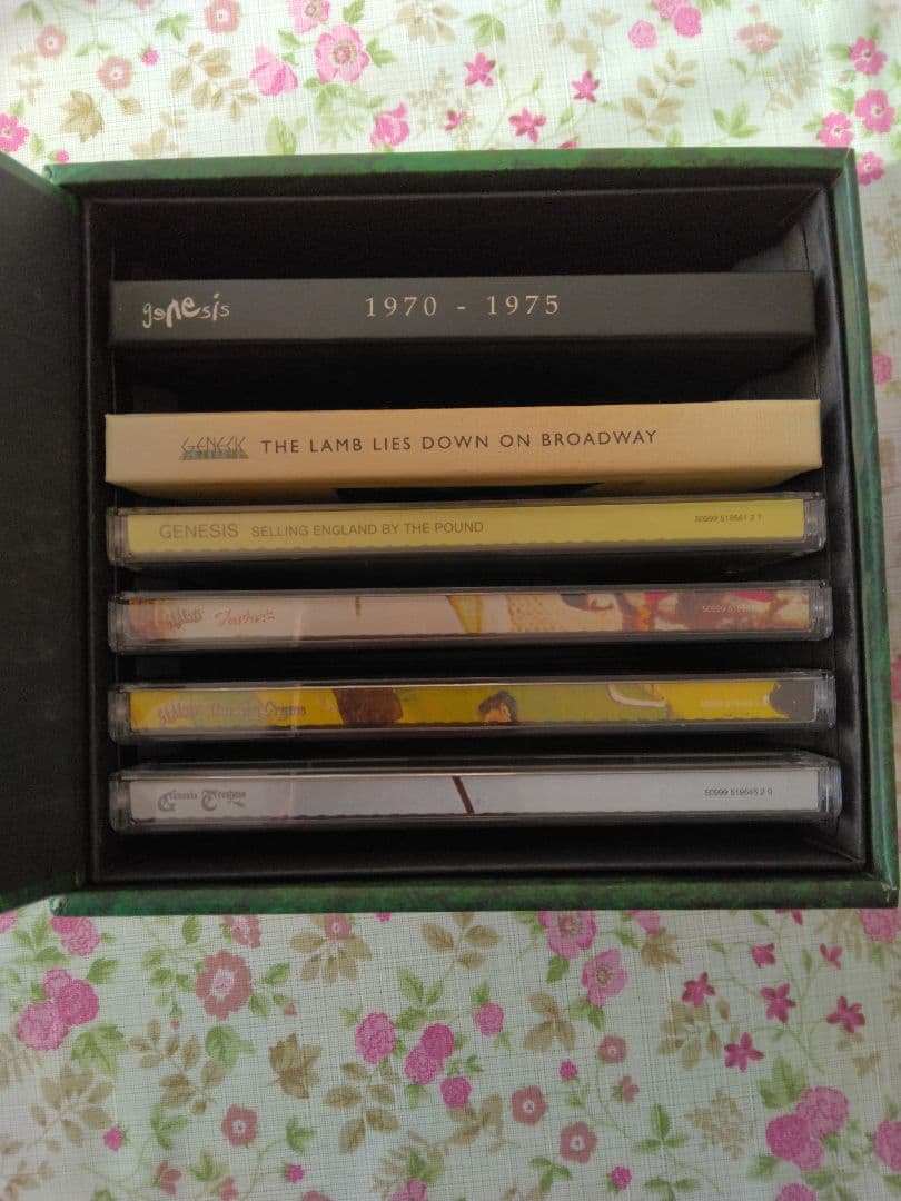 ◇ジェネシス GENESIS CD/DVD ボックス1970-1975 EU盤