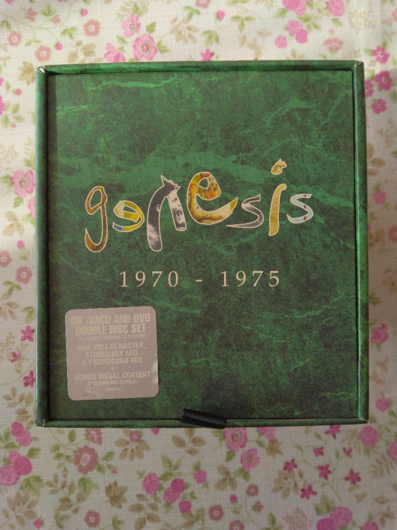 ◇ジェネシス GENESIS CD/DVD ボックス1970-1975 EU盤