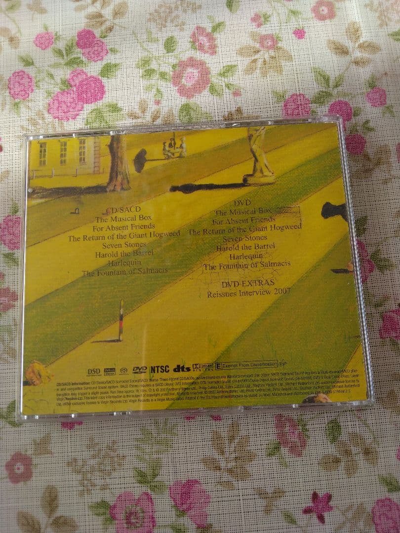 ◇ジェネシス GENESIS CD/DVD ボックス1970-1975 EU盤