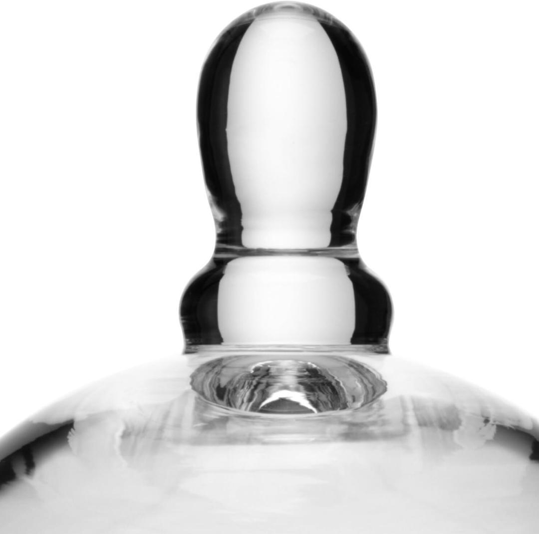 LSA ボンボンジャーポット クリア 高さ38cm SERVE(サーブ)