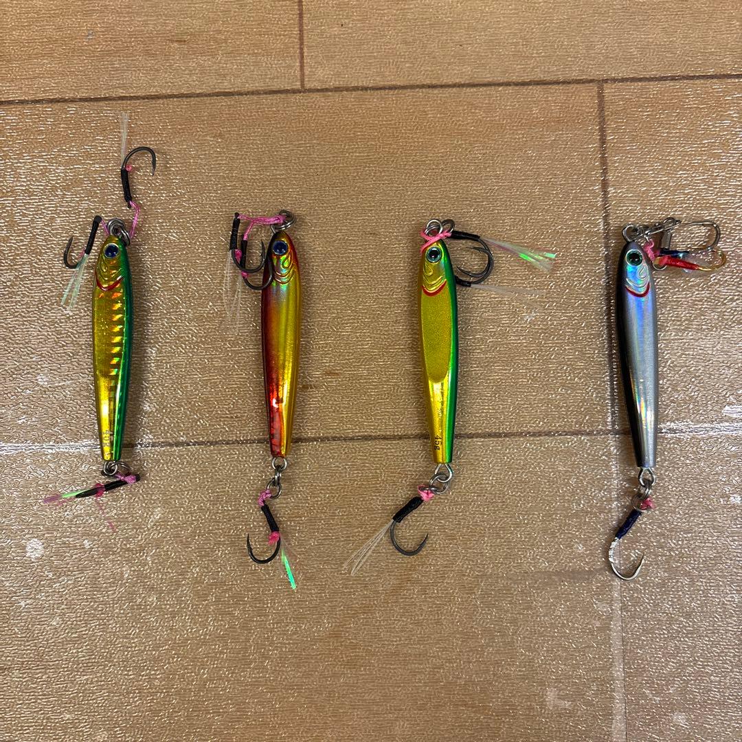 TGベイト4個セット ゴールド シルバー グリーン シルバー