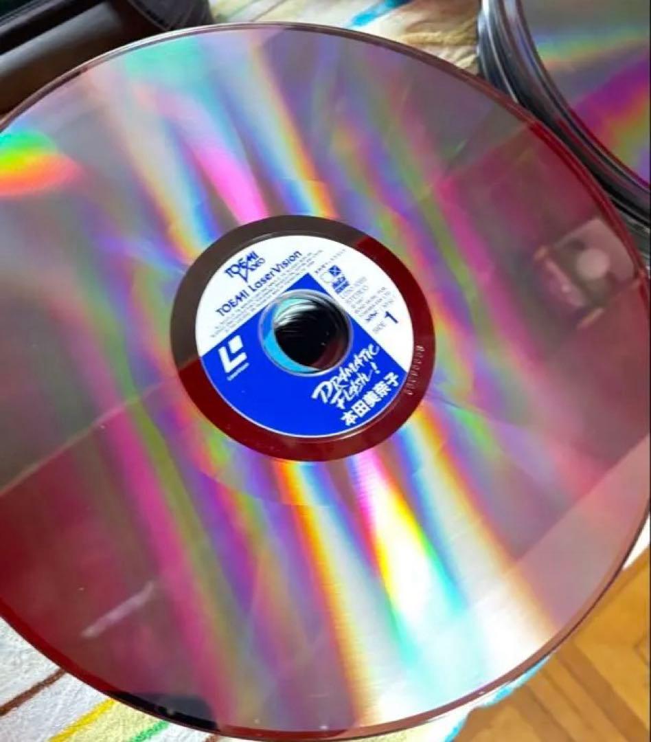 LD レーザーディスク LP レコード酒井赤盤本田美松田昭和アイドル再生未確認