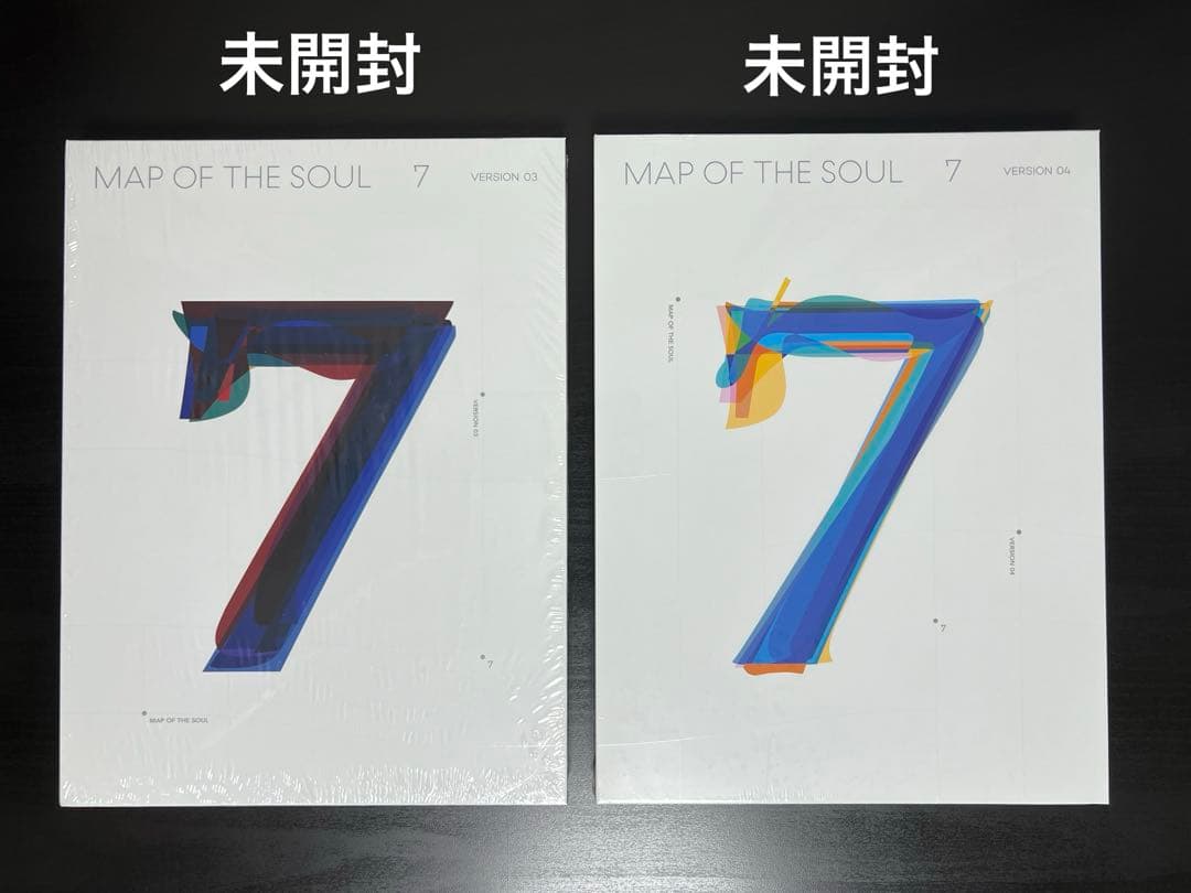 BTS　MAP OF THE SOUL : 7　4形態セット