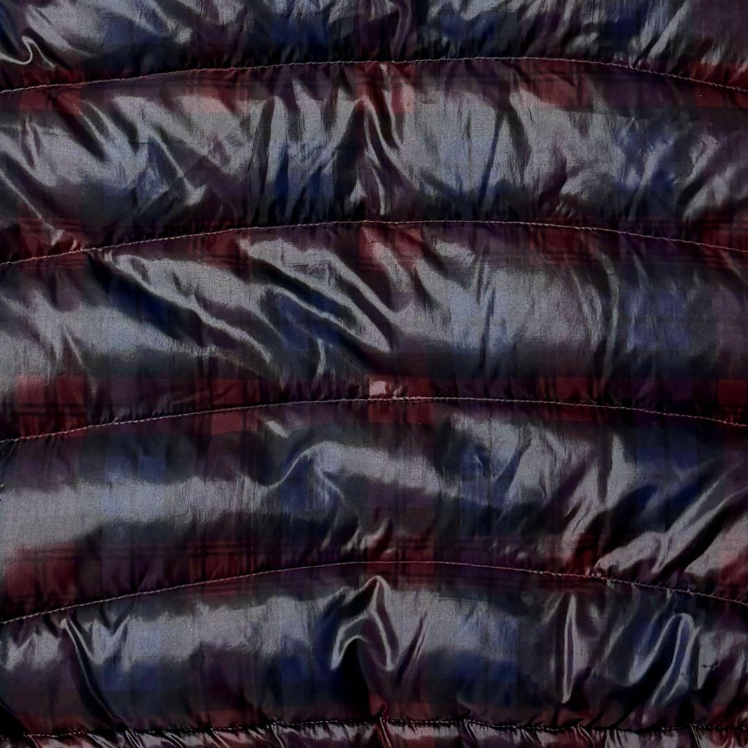 THE NORTH FACE ノースフェイス ダウンベスト XL チェック柄