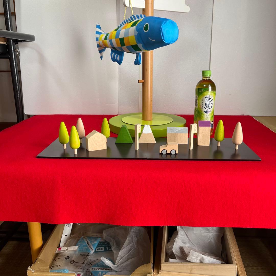 カラフル鯉のぼり飾り　プーカB